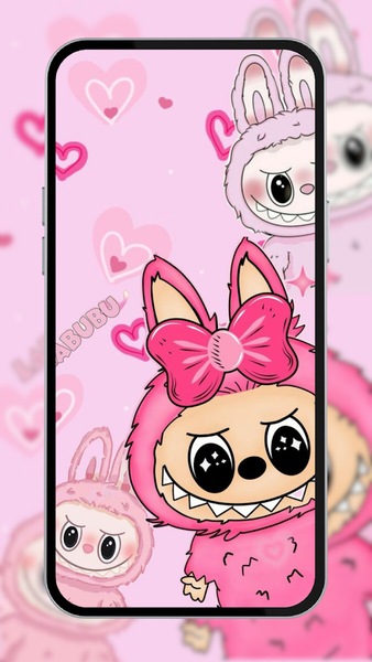 Cute Labubu Wallpaper - عکس برنامه موبایلی اندروید