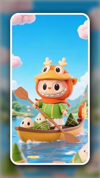 Labubu 4K Live Wallpapers HD - Image screenshot of android app