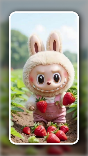 Labubu 4K Live Wallpapers HD - Image screenshot of android app