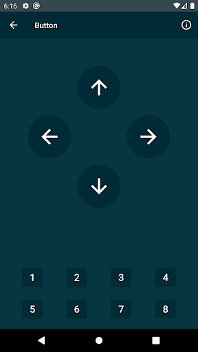 Wifi RC Car ESP8266 - Image screenshot of android app