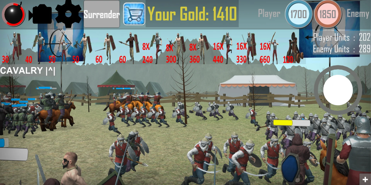 Rome & Seljuk: Wars of Empires - Gameplay image of android game