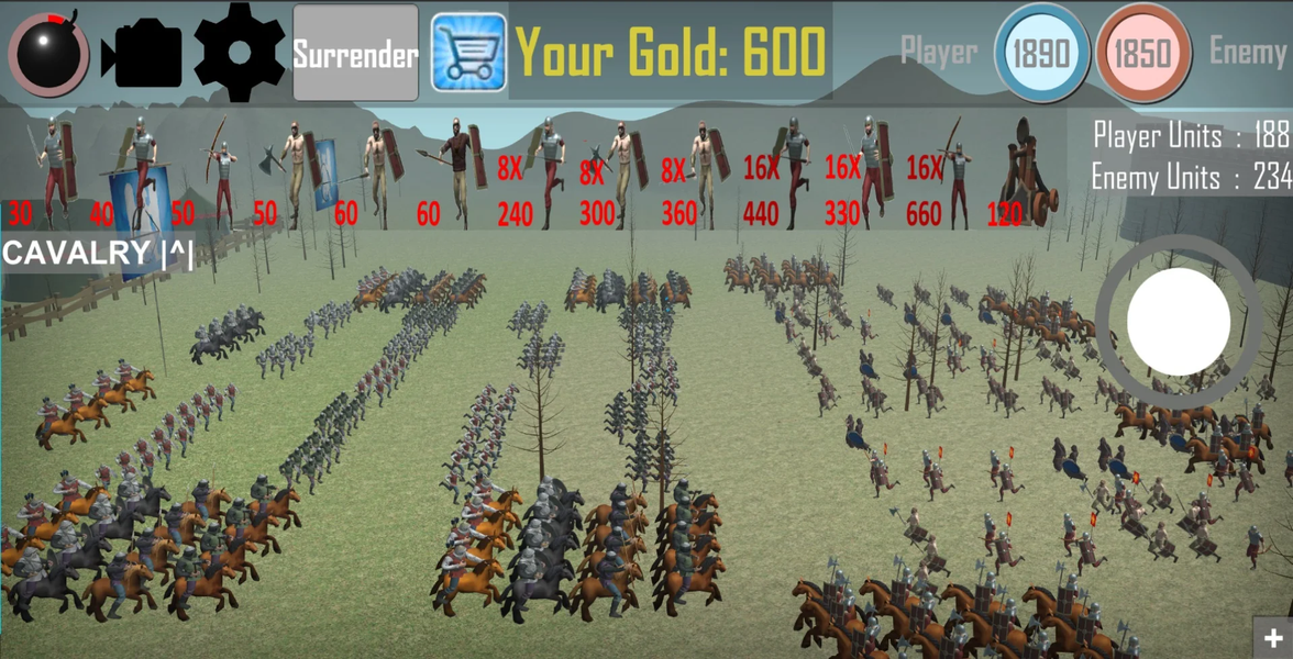 Rome & Seljuk: Wars of Empires - Gameplay image of android game