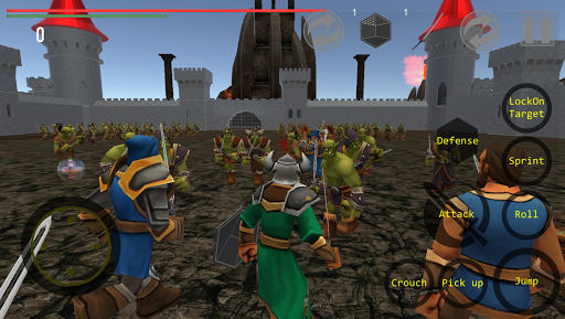 Middle Earth Rise of Orcs - Gameplay image of android game