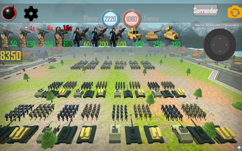 World War 3: European Wars RTS - Gameplay image of android game