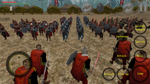 Spartacus Gladiator: Roman Arena Hero Clash - Gameplay image of android game