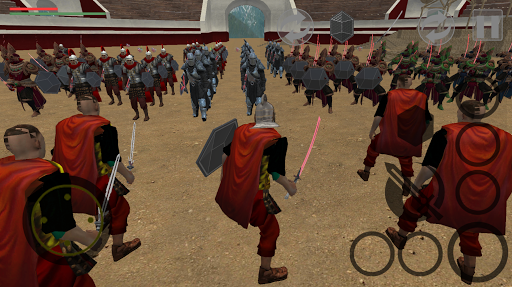 Spartacus Gladiator: Roman Arena Hero Clash - Gameplay image of android game