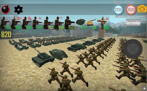 WORLD WAR II WESTERN FRONT WAR - Gameplay image of android game