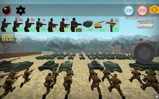 WORLD WAR II WESTERN FRONT WAR - Gameplay image of android game