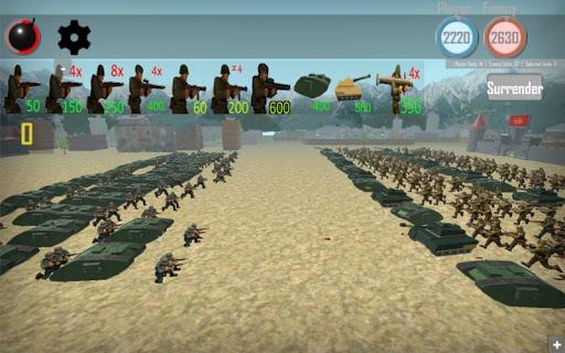 WORLD WAR II WESTERN FRONT WAR - Gameplay image of android game