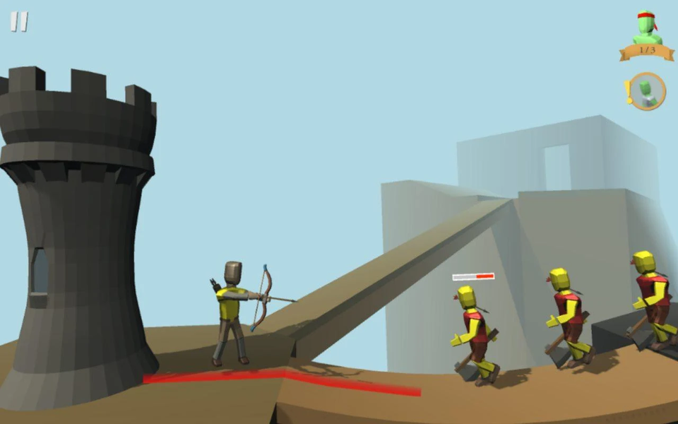 Stickman Tower Defense Archer - عکس بازی موبایلی اندروید