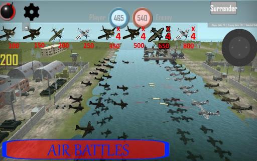 World War II: USA & Japan Wars - Gameplay image of android game