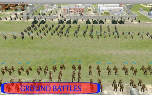 World War II: USA & Japan Wars - Gameplay image of android game