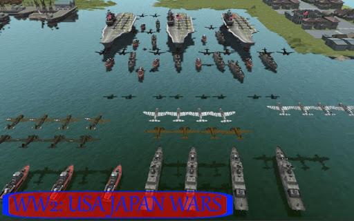 World War II: USA & Japan Wars - عکس بازی موبایلی اندروید