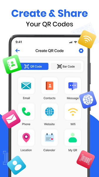 QR Code & Barcode Scanner - عکس برنامه موبایلی اندروید