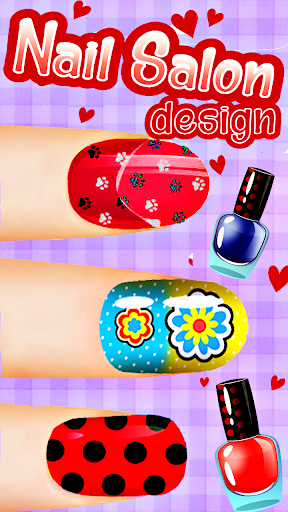 Fashion Ladybug Nail Salon - Gameplay image of android game