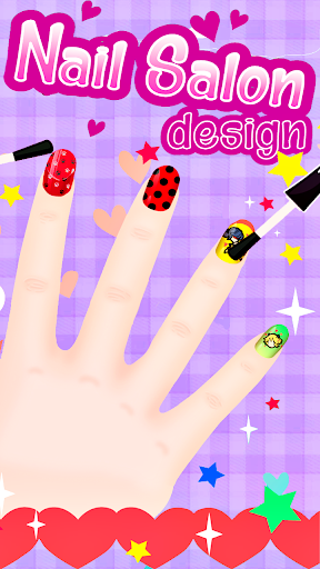 Fashion Ladybug Nail Salon - Gameplay image of android game