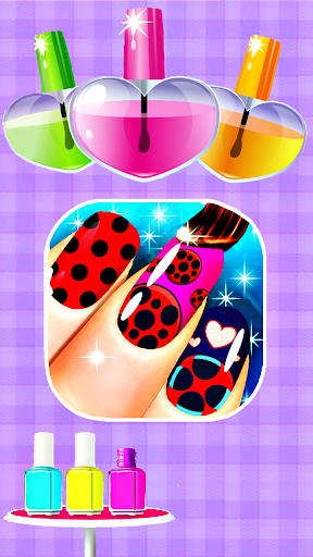 Fashion Ladybug Nail Salon - عکس بازی موبایلی اندروید