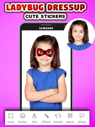Photo Editor for ladybug Masks - Image screenshot of android app