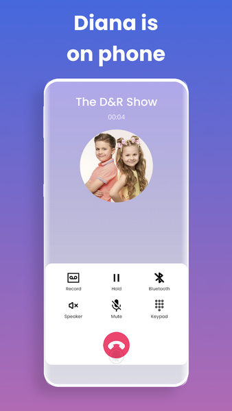 Diana and Roma Fake Video Call - Image screenshot of android app