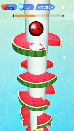 Tower Ladybug Ball Jump - عکس بازی موبایلی اندروید