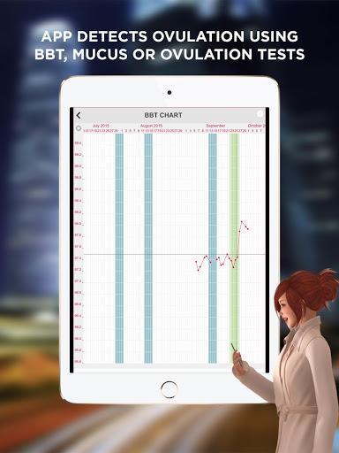 Ladytimer Ovulation Calendar - عکس برنامه موبایلی اندروید