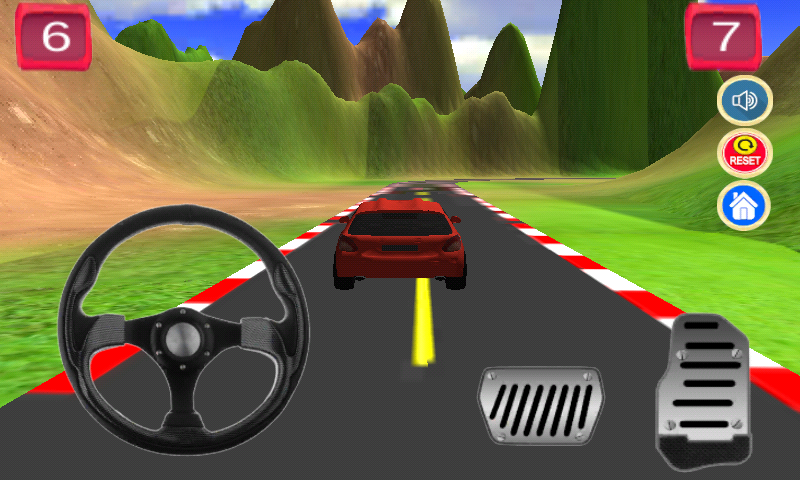 DRIVING CAR : REAL TEST+ 40Q/R - Gameplay image of android game