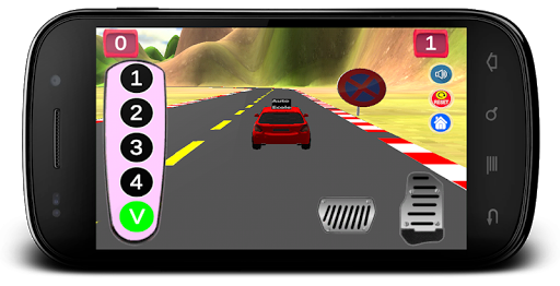 PERMIS : EXAMEN REEL+ 40 QR - Gameplay image of android game