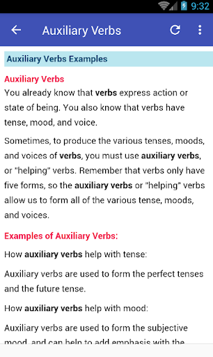 English Grammar - Image screenshot of android app