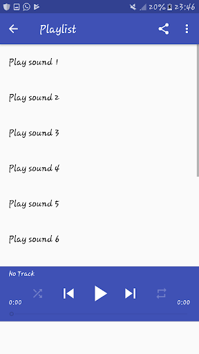 Crying sounds - Image screenshot of android app