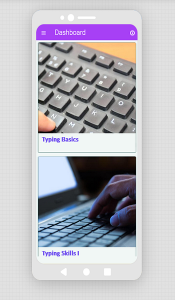 Learn Typing - Image screenshot of android app