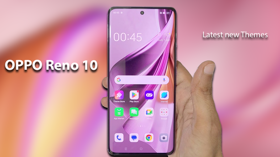 Theme & Wallpaper OPPO Reno 10 - عکس برنامه موبایلی اندروید