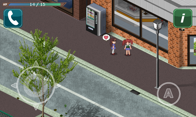 Shoujo City - anime game - Gameplay image of android game