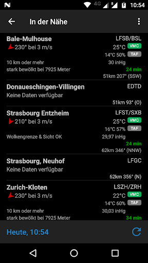 AeroWeather - Image screenshot of android app