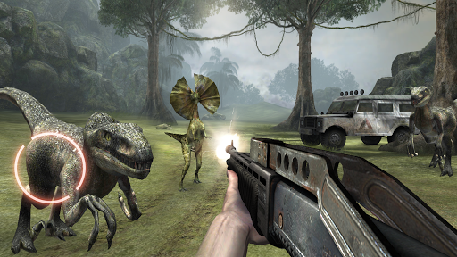 Dino VR Shooter: dinosaurs VR games - عکس بازی موبایلی اندروید