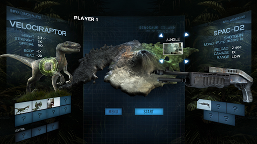 Dino VR Shooter: dinosaurs VR games - عکس بازی موبایلی اندروید