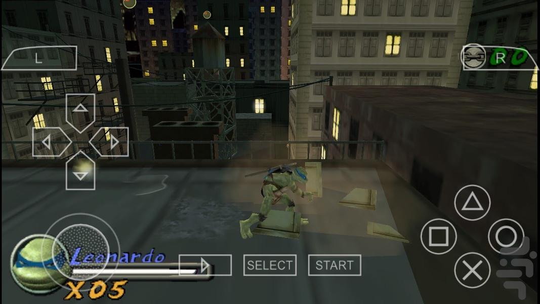 لاک پشت های نینجا - Gameplay image of android game