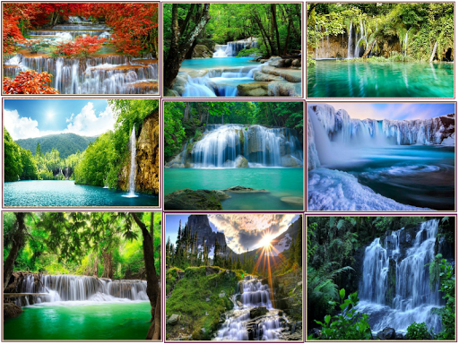waterfall wallpapers - Image screenshot of android app