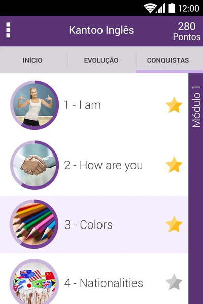 Kantoo English Course - Image screenshot of android app