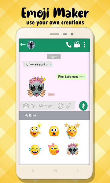 Emoji Creator - Emoji Maker - عکس برنامه موبایلی اندروید