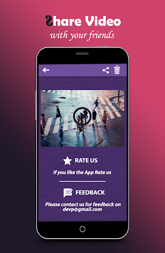 Reverse Video : Rewind Clip - عکس برنامه موبایلی اندروید