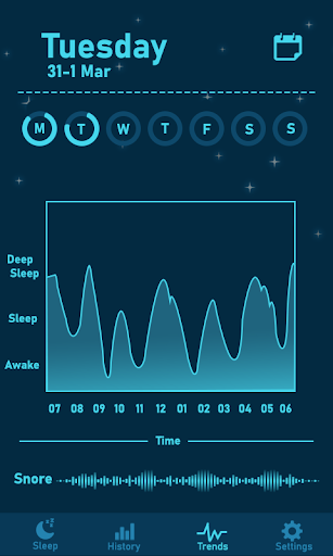 Sleep Cycle : Sleep Tracker - Image screenshot of android app