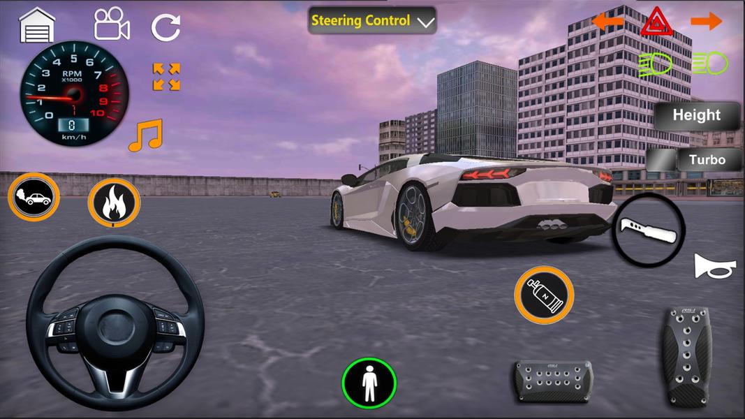 ماشين بازی لامبورگينی - Gameplay image of android game