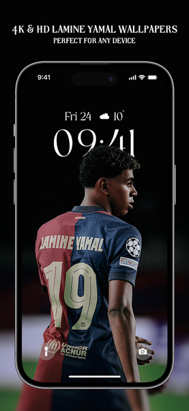 Soccer Wallpapers Lamine Yamal - عکس برنامه موبایلی اندروید