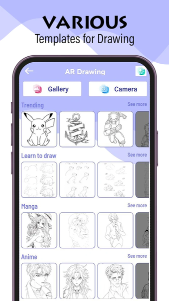 AR Drawing: Sketch Art & Trace - عکس برنامه موبایلی اندروید