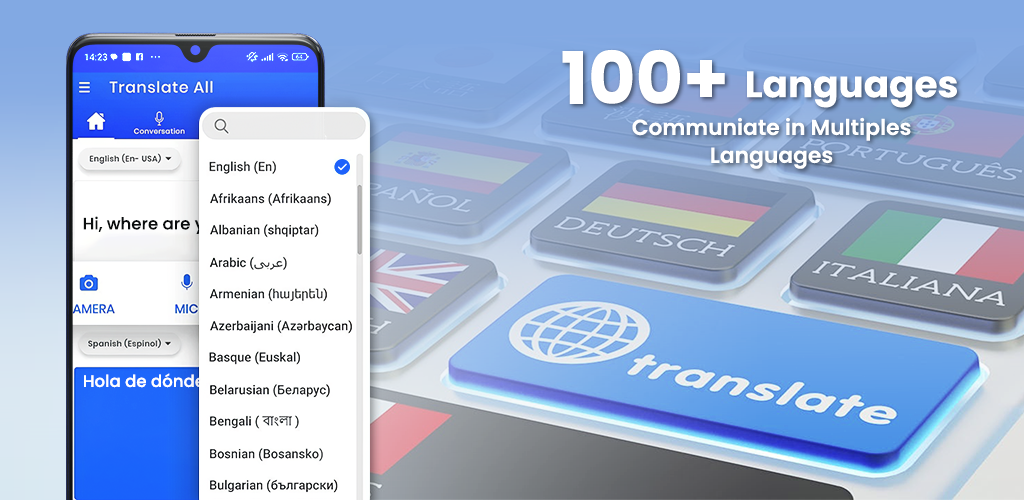 AI Translator : All Language - عکس برنامه موبایلی اندروید