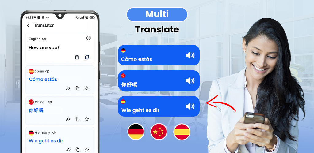 AI Translator : All Language - عکس برنامه موبایلی اندروید