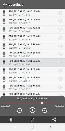 Voice Recorder Pro - عکس برنامه موبایلی اندروید