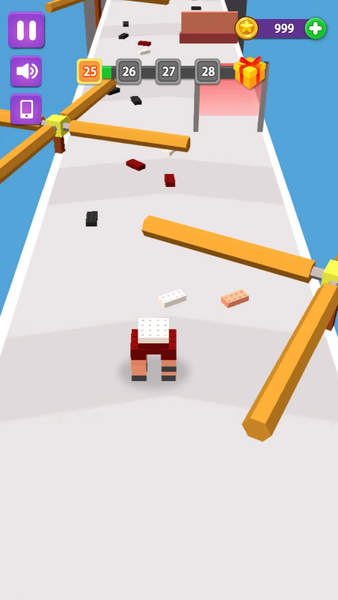 Blocks Rush-The Fastest - Gameplay image of android game