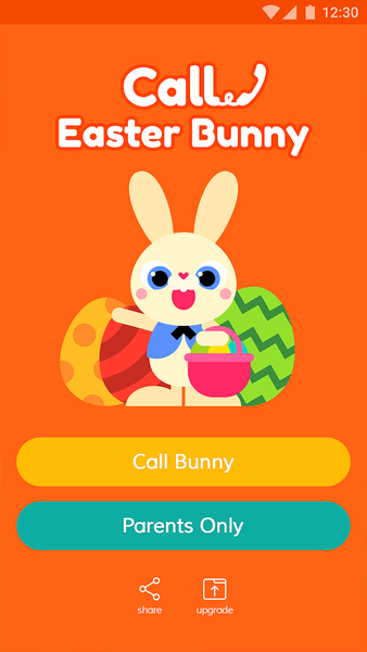 Call Easter Bunny - Simulated - Image screenshot of android app