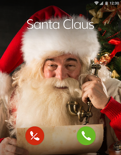 Call Santa - Simulated Voice Call from Santa - عکس برنامه موبایلی اندروید